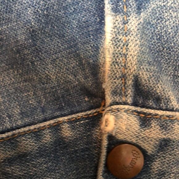 Womens 70’s vintage Wrangler trucker jacket with no lining - Picture 9 of 14